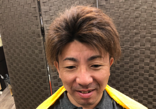 40代剛毛・多毛でも似合うツーブロックスタイル